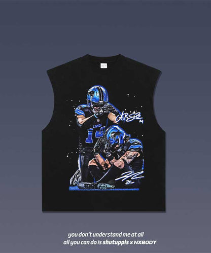 AMON-RA ST. BROWN x JAHMYR GIBBS TANK 1.1
