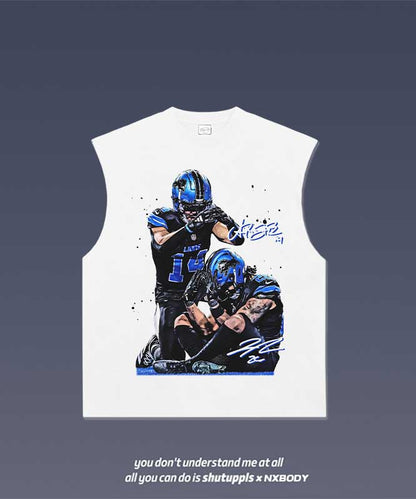 AMON-RA ST. BROWN x JAHMYR GIBBS TANK 1.1