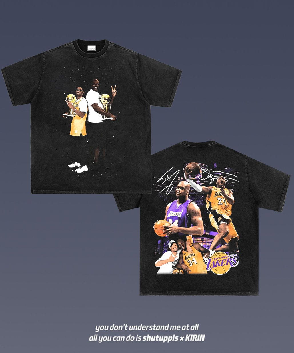 SHUTUPPLS KOBE BRYANT/ SHAQ LAKERS 2.55