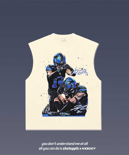 AMON-RA ST. BROWN x JAHMYR GIBBS TANK 1.1