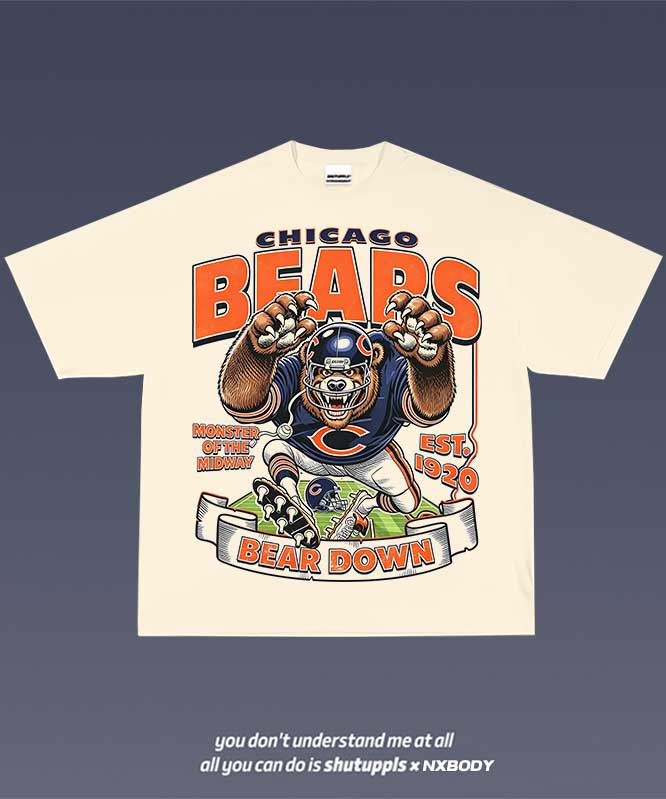 CHICAGO BEARS GRAPHIC TEE 1.4