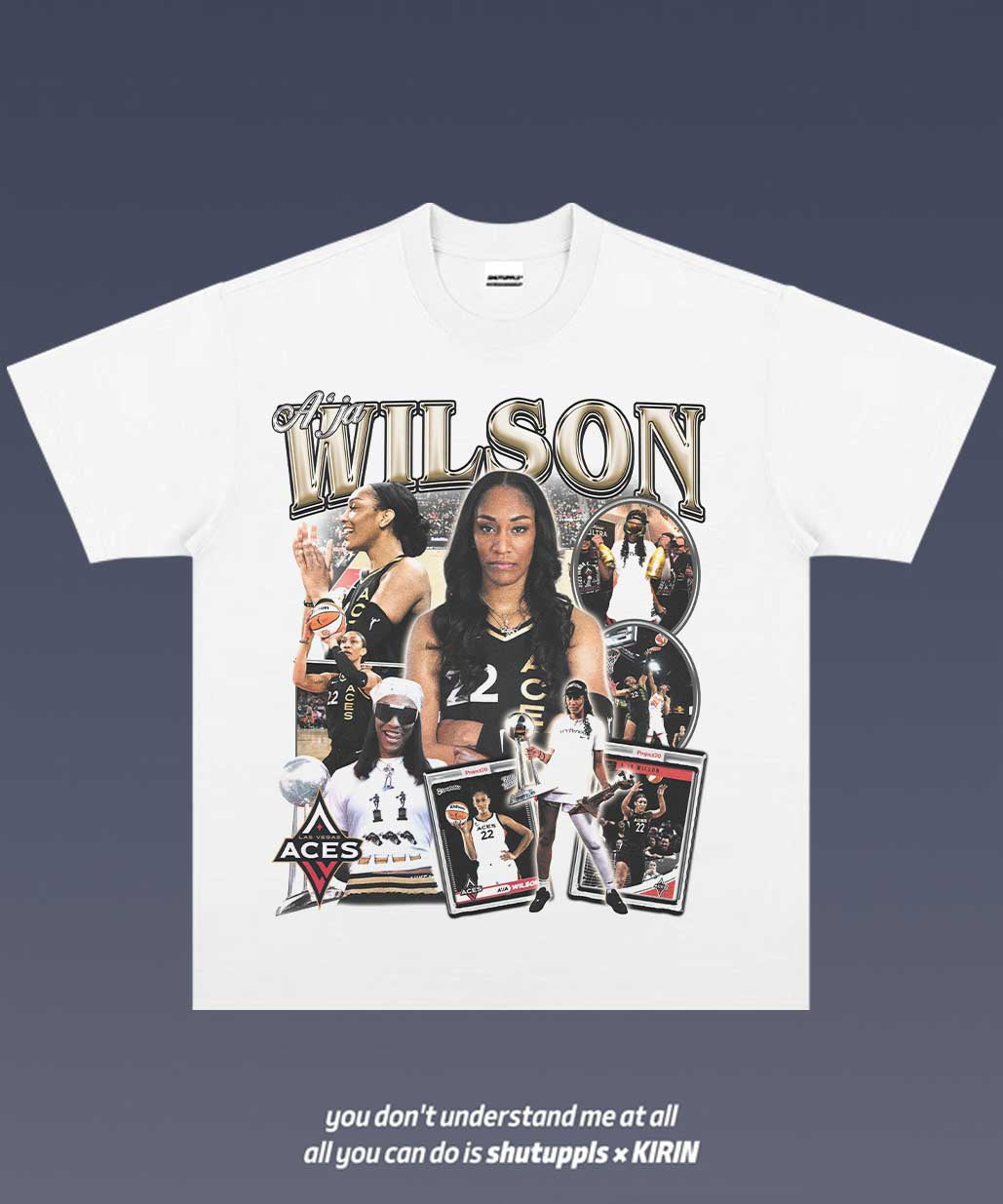 SHUTUPPLS A'JA WILSON TEE 1.0