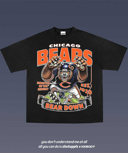 CHICAGO BEARS GRAPHIC TEE 1.4