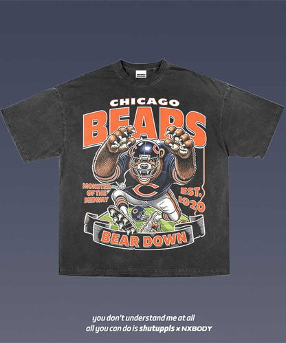 CHICAGO BEARS GRAPHIC TEE 1.4