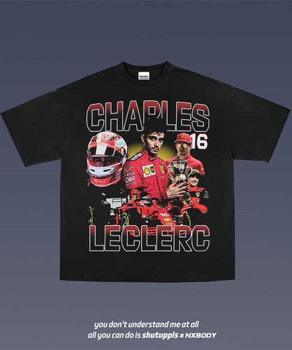 CHARLES LECLERC GRAPHIC TEE 1.1