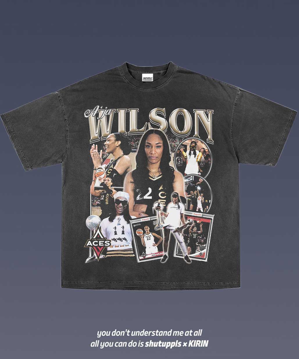 SHUTUPPLS A'JA WILSON TEE 1.0