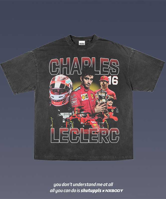 CHARLES LECLERC GRAPHIC TEE 1.1