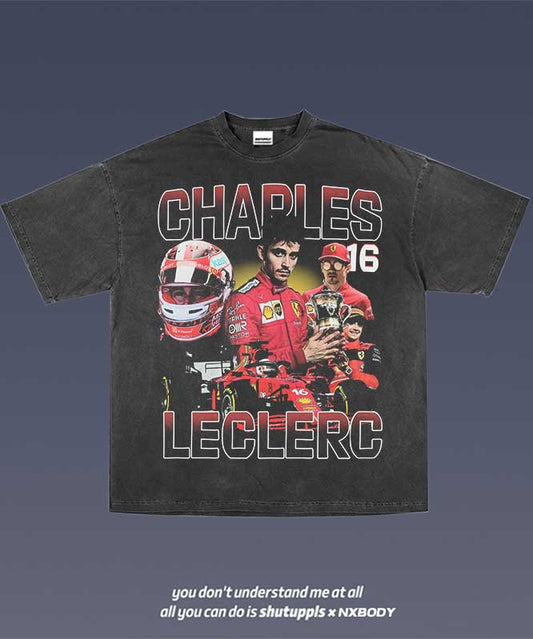 CHARLES LECLERC GRAPHIC TEE 1.1