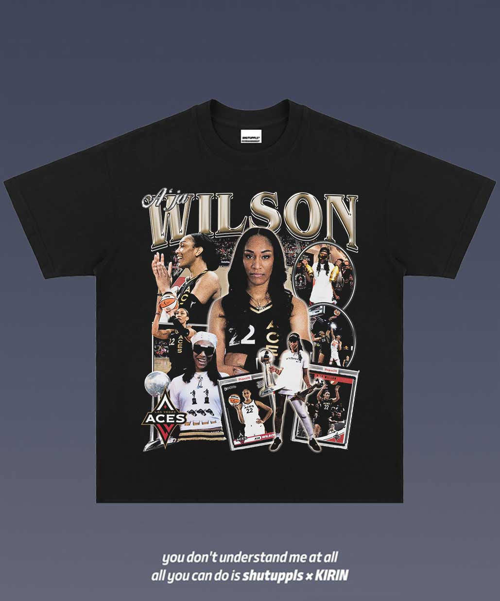 SHUTUPPLS A'JA WILSON TEE 1.0