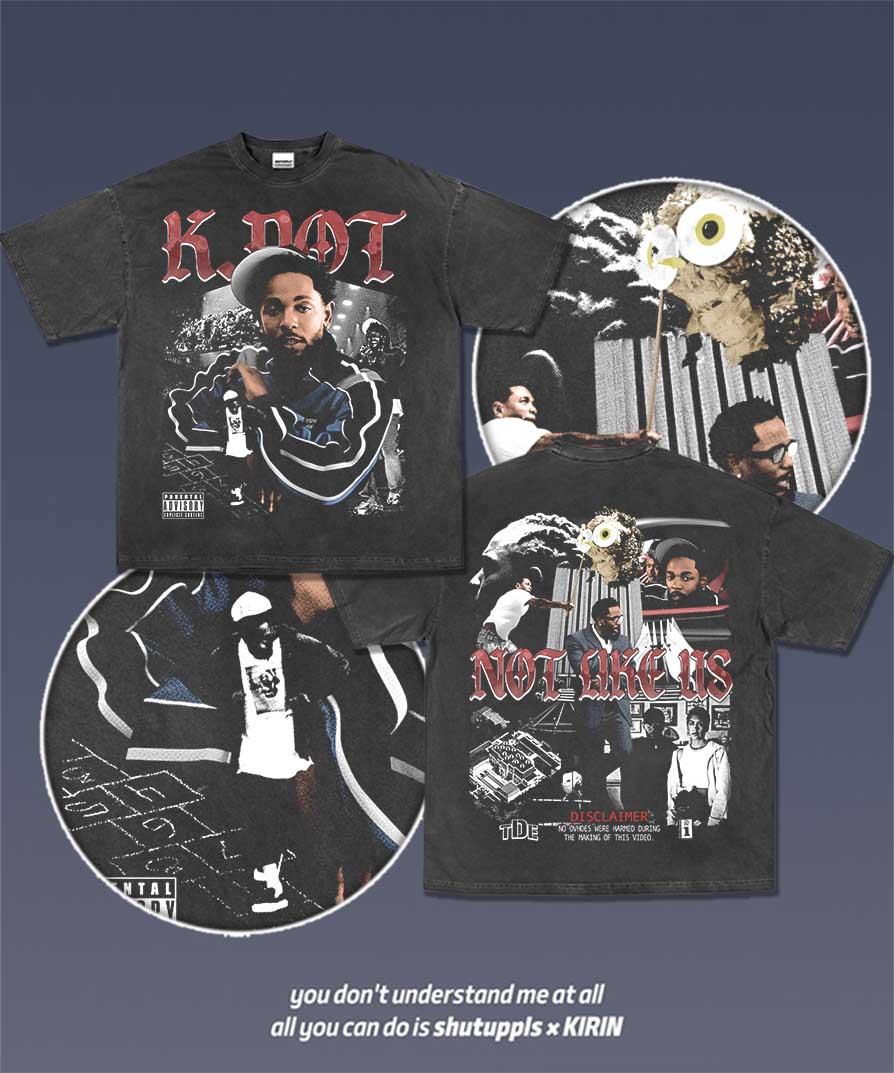 SHUTUPPLS KENDRICK LAMAR TEE 4.50