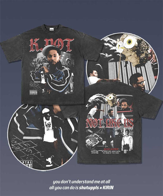 SHUTUPPLS KENDRICK LAMAR TEE 4.50