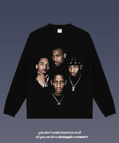 KOBE/IVERSON/T-MAC/CARTER LONG SLEEVES 1.0