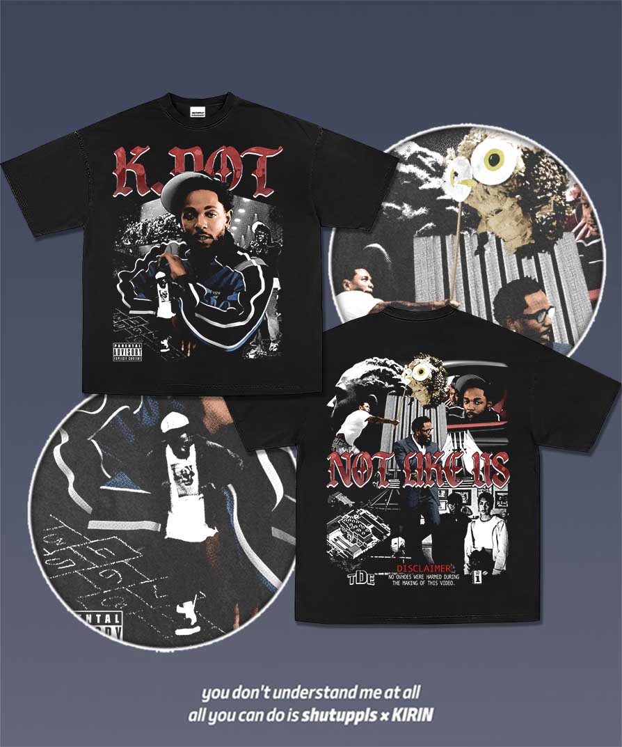 SHUTUPPLS KENDRICK LAMAR TEE 4.50