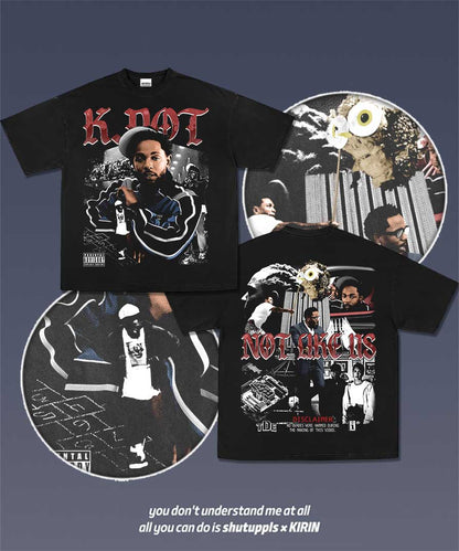 SHUTUPPLS KENDRICK LAMAR TEE 4.50