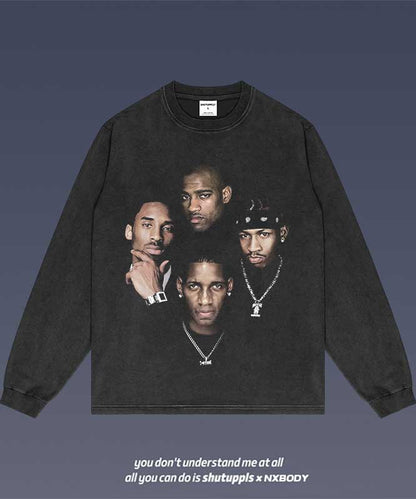 KOBE/IVERSON/T-MAC/CARTER LONG SLEEVES 1.0