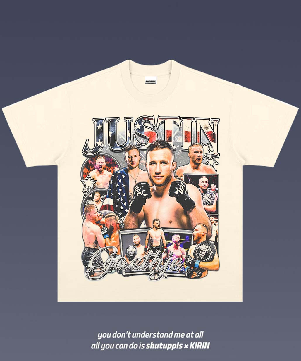 SHUTUPPLS JUSTIN GAETHJE TEE 1.0