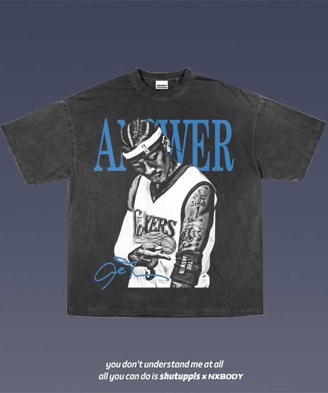 ALLEN IVERSON VINTAGE TEE 5.75