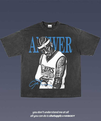 ALLEN IVERSON VINTAGE TEE 5.75