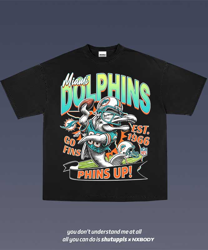 DOLPHINS GRAPHIC TEE 1.3