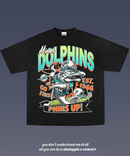 DOLPHINS GRAPHIC TEE 1.3