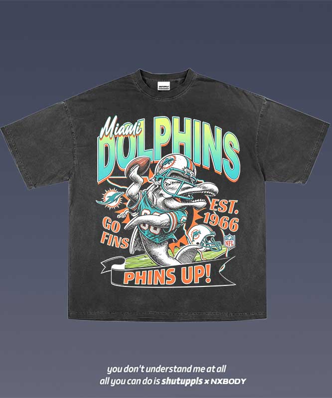 DOLPHINS GRAPHIC TEE 1.3