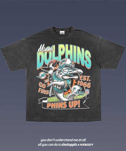 DOLPHINS GRAPHIC TEE 1.3