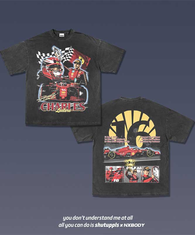 CHARLES LECLERC GRAPHIC TEE 1.3