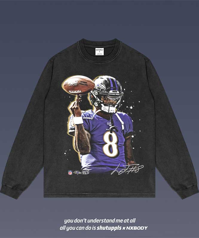 LAMAR JACKSON LONG SLEEVES 1.2