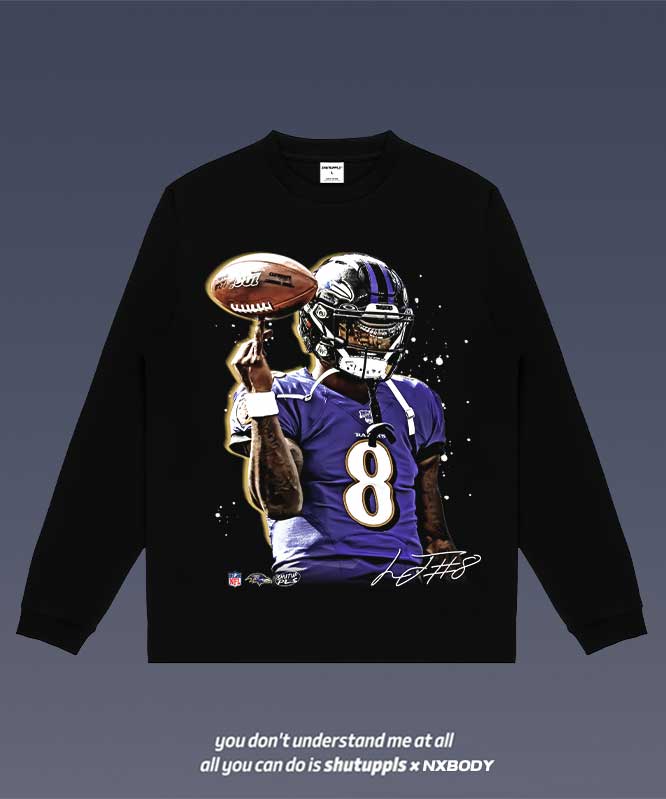 LAMAR JACKSON LONG SLEEVES 1.2