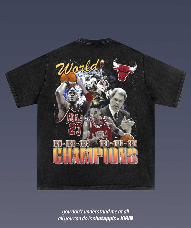 SHUTUPPLS WORLD CHAMPIONS/ CHICAGO BULLS 1.4