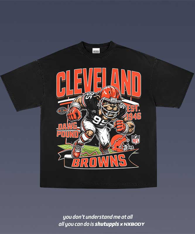 CLEVELAND BROWNS GRAPHIC TEE 1.2