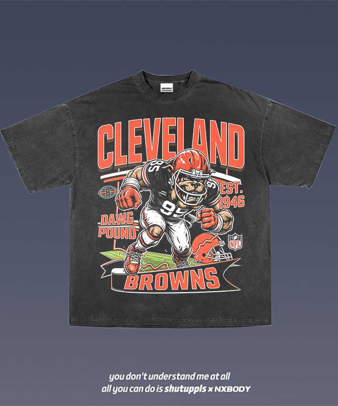 CLEVELAND BROWNS GRAPHIC TEE 1.2