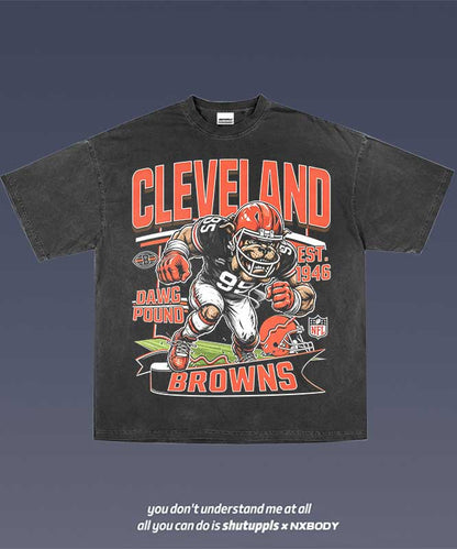 CLEVELAND BROWNS GRAPHIC TEE 1.2