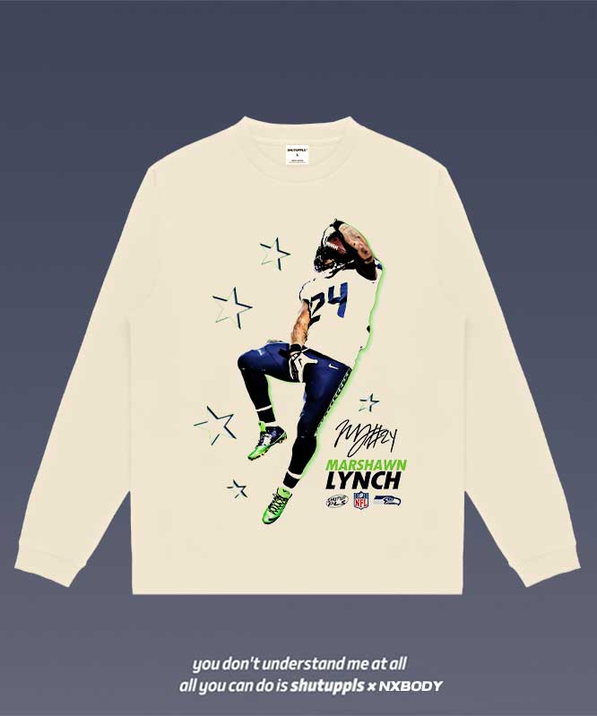 MARSHAWN LYNCH LONG SLEEVES 1.0