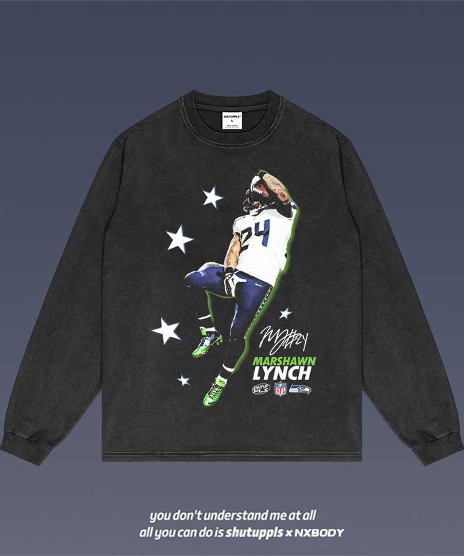 MARSHAWN LYNCH LONG SLEEVES 1.0