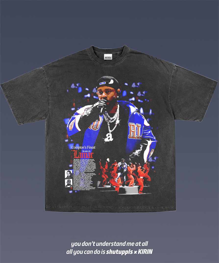 SHUTUPPLS KENDRICK LAMAR TEE 4.52