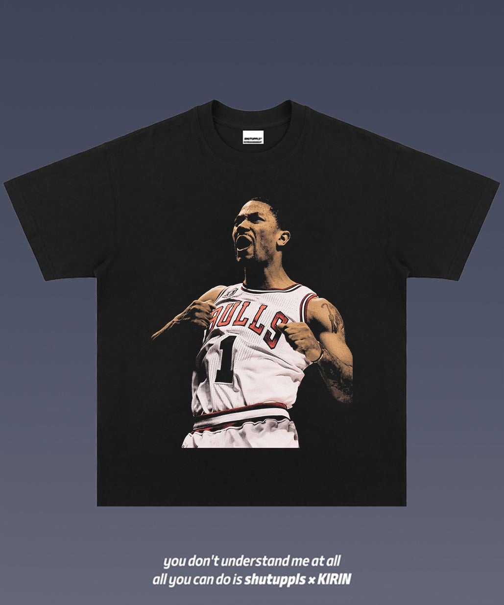 SHUTUPPLS DERRICK ROSE TEE 3.0