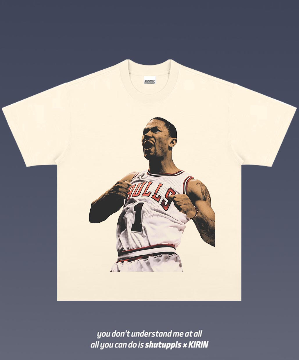 SHUTUPPLS DERRICK ROSE TEE 3.0