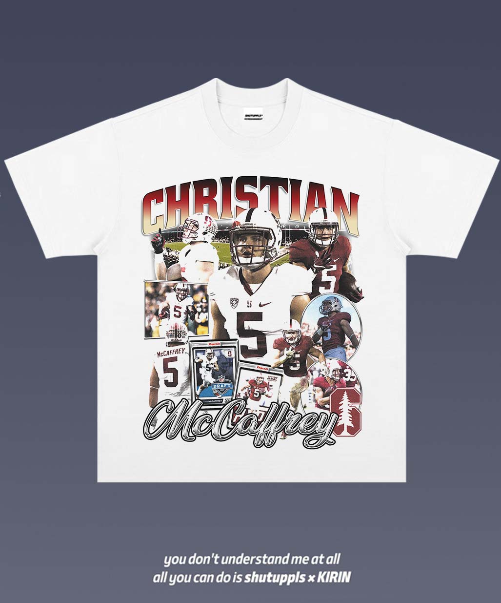 SHUTUPPLS CHRISTIAN MCCAFFREY STANFORD 1.0