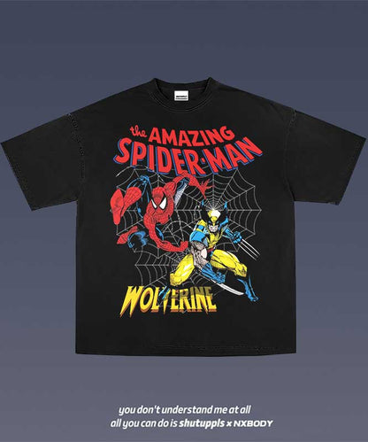 SPIDER MAN X WOLVERINE GRAPHIC TEE 1.0