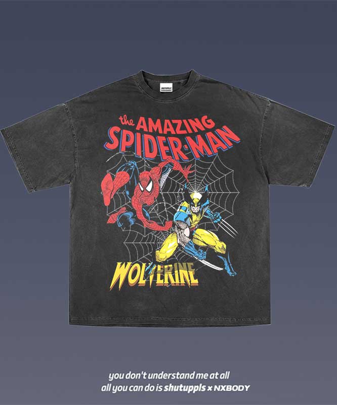 SPIDER MAN X WOLVERINE GRAPHIC TEE 1.0