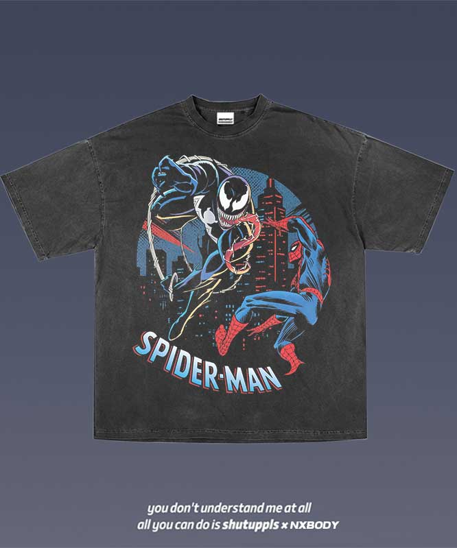 SPIDER MAN VS VENOM GRAPHIC TEE 1.5