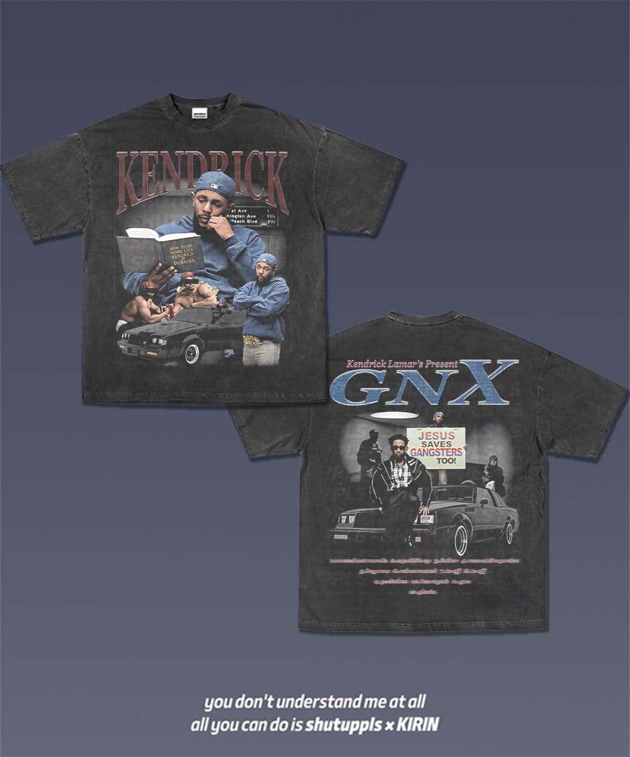 SHUTUPPLS KENDRICK LAMAR GNX TEE 4.39