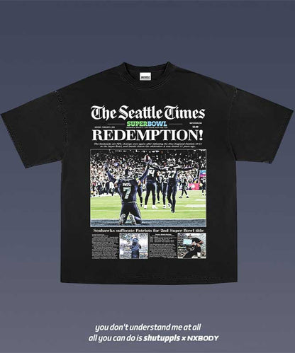 SEAHAWKS SUPER BOWL LX CHAMPS TEE 1.0