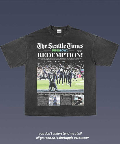 SEAHAWKS SUPER BOWL LX CHAMPS TEE 1.0