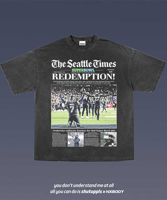 SEAHAWKS SUPER BOWL LX CHAMPS TEE 1.0