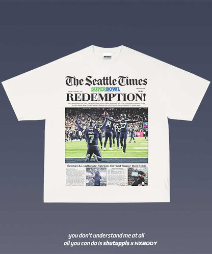 SEAHAWKS SUPER BOWL LX CHAMPS TEE 1.0