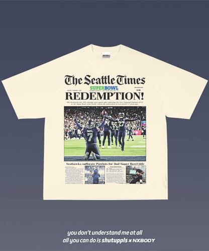 SEAHAWKS SUPER BOWL LX CHAMPS TEE 1.0