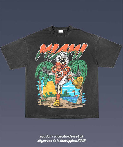SHUTUPPLS Miami Hurricanes TEE 1.0