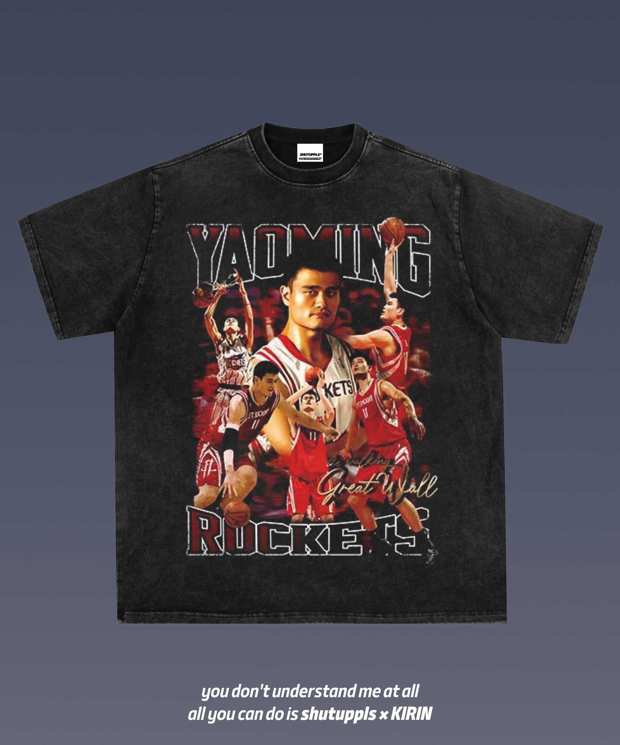 SHUTUPPLS YAO MING Houston Rockets